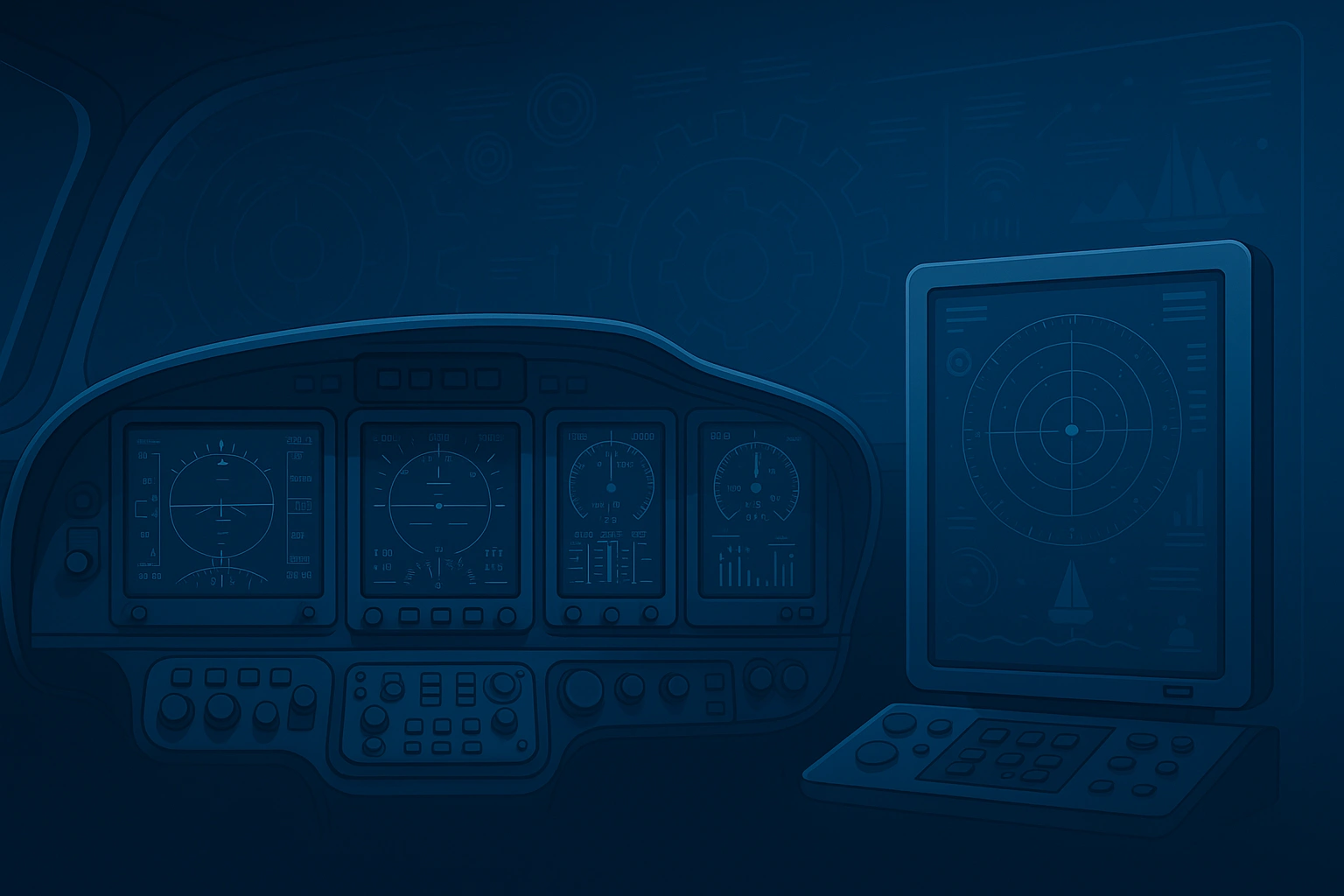 Marine Bridge and Cockpit Displays